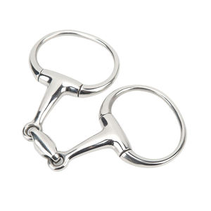 Broca de caballo con anillo suelto, acero inoxidable, puerto de bisagra, instrumentos de equitación, accesorios para caballos de LIVER FORT INDUSTRIES - Product Image 5