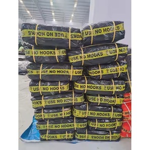 ผ้าใบกันน้ำเคลือบพีวีซีสำหรับการเกษตรที่มีความต้องการสูงสำหรับกระเป๋าเงินหรือการป้องกันพืชและอุปกรณ์ครอบคลุม - Product Image 1