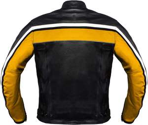 Blouson en cuir pour moto, très vendu, pour motards urbains, course et conduite, personnalisable, résistant aux abrasions, avec protections CE - Product Image 6