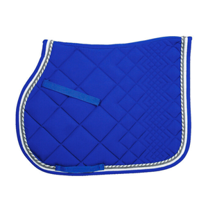 แผ่นรองอานม้าแบบเย็บลายเพชรสั่งทำพิเศษพร้อมเชือกคู่สำหรับโปรแกรมแบรนด์อุปกรณ์ขี่ม้าแบบเฉพาะบุคคล - Product Image 1