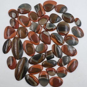 คริสตัลแจสเปอร์โพลีโครเมี่ยมธรรมชาติทำด้วยมือเครื่องประดับแจสเปอร์หินแบบหลวม100% - Product Image 2