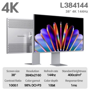 TCOIORアルミモニターde 38 pulgadas 4kモニター4k 144hzモニターpc液晶モニターPS5 Xbox用ゲーム網膜ディスプレイモニター - Product Image 2
