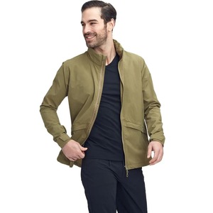 Chaqueta cortavientos Softshell de alta calidad para Otoño/Invierno, ropa de abrigo larga de lona acolchada a prueba de viento de moda High Street - Product Image 2