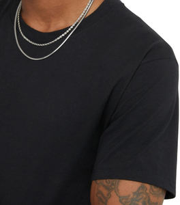 T-shirt classique à manches courtes 100% coton coupe ample durable de haute qualité avec plusieurs motifs d'impression - Product Image 4