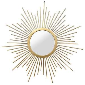 Luxury Finishing Metal Frame Eye Shape Wall <b>Mirror</b> for Home & Hotel <b>Bathroom</b> High Quality Gold Modern Design Wholesale Pricing - Product Image 2