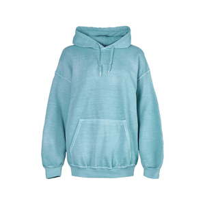 Custom High Quality Comfortable Acid Wash <b>Women's</b> <b>hoodies</b> <b>for</b> Youth 100% Cotton Solid Pattern New Style Casual Wear <b>for</b> Winter - Product Image 6