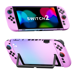 Carcasa Protectora Rígida de PC de la Serie Vibrante BJBT para <span class=keywords><strong>Nintendo</strong></span> <span class=keywords><strong>Switch</strong></span> 2 <span class=keywords><strong>OLED</strong></span>, Reemplazo de la Cubierta Trasera - Product Image 2