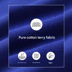 Sweat à Capuche de Couleur Unie Ample et Lourd pour Hommes Grande Taille Veste Streetwear pour Couples avec Logo Personnalisé - Product Image 6