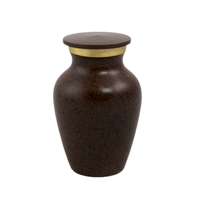 Urnes de crémation traditionnelles de style vintage, petite taille, cercueil de cendres de bébé, souvenirs décoratifs avec boîte en velours - Product Image 1