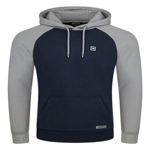 เสื้อมีฮู้ดแบบสวมหัวผ้าฟลีซสำหรับผู้ชายเสื้อมีตัวอักษรปักสวมใส่สบายปกติและใส่เล่นกีฬา - Product Image 1