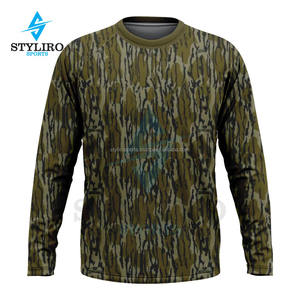 Camiseta con estampado de camuflaje de árbol Real para hombre, ropa de calle de manga larga para caza, senderismo, Camping, ropa de camuflaje Realtree al aire libre - Product Image 5