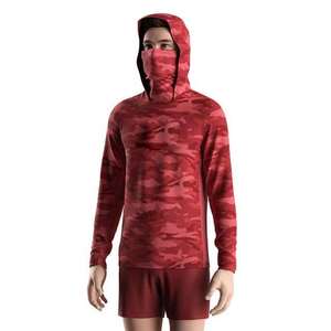 Custom Design Camo Polyester Spandex Sublimated <b>Sun</b> Protection Hooded Fishing <b>Shirts</b> Performance Long Sleeve New Design Custom - Product Image 3