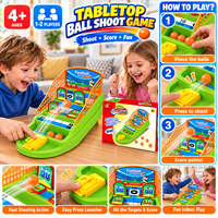 Jeu de football de table interactif pour enfants, avec cibles et points, pour 1 à 2 joueurs, idéal pour les fêtes en famille, garçons et filles