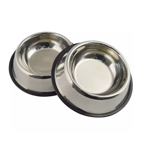 Tazón y alimentador de acero inoxidable para mascotas, tazón de alimentación de Metal para gatos y perros, nuevo diseño - Product Image 1