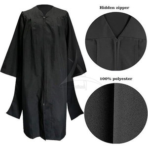 Robe de Cérémonie de Remise des Diplômes en Polaire Polyester – Modèle Classique, Design Élégant, Coupe Confortable pour Cérémonies et Journées de Remise des Diplômes - Product Image 5