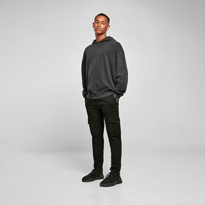 T-shirt et sweat à capuche personnalisés en coton/polyester délavé à l'acide, imprimés perlés, pour l'été et l'hiver, vente en gros, vêtements de haute qualité, premium - Product Image 5