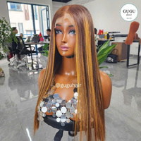 100% cheveux humains vietnamiens Ombre Highlight/27 couleurs 5x5 fermeture perruque os droite prix de gros produits pour les femmes noires