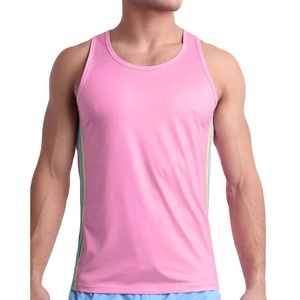 Débardeur pour homme avec impression par sublimation, polyester léger, tissu respirant, chemise personnalisée pour homme, commandes en gros disponibles - Product Image 1