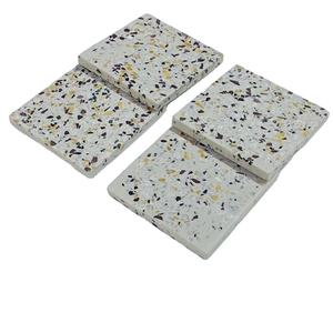 Nouveau Aerrivle luxe tasse à thé pierre caboteur marbre pierre et métal incrustation tasse sous-verres personnalisé étoile artisanat inde pour la maison et le bureau - Product Image 1