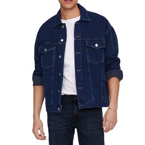 Blouson en jean oversize respirant pour homme – Collection Hiver 2026 – Vente en gros à prix réduits – Grandes tailles disponibles - Product Image 3