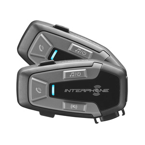 Sistema de Comunicación Intercomunicador para Motocicletas de Alto Rendimiento CELLULARLINE U-COM 6R, Paquete Doble - Product Image 1