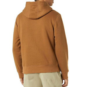 Venta al por mayor de sudaderas con capucha personalizadas de los hombres de color sólido High Street sudaderas con capucha de alta calidad de la moda de impresión del logotipo de los hombres - Product Image 3