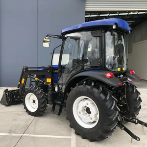 Tracteur Lovol M604 60hp, chargeur frontal, boîte de vitesses Syncro, cabine Aircon pour les opérations agricoles commerciales - Product Image 1