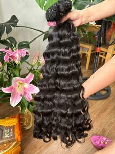 Extensions de cheveux vietnamiens bruts de meilleure qualité, styles de boucles italiennes lâches et profondes - Product Image 4