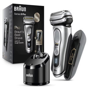 Afeitadora Eléctrica Braun para Hombre, Afeitadora de Láminas Resistente al Agua, Serie 9 Pro 9477cc, Afeitado en Seco y Húmedo, con Estuche de Carga Portátil, ProLift - Product Image 5
