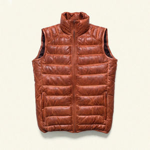 Chaleco acolchado impermeable informal para exteriores para hombre, superventas, Material duradero, OEM, precio al por mayor personalizable, ropa de moda - Product Image 2