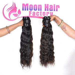 Cheveux humains vierges de qualité supérieure, 100% authentiques, non traités, avec cuticule intacte, prix de gros, fournisseur, mèches ondulées, non traitées, à vendre - Product Image 3