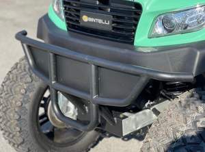 Chariots de golf électriques 4 places bon marché avec moteur 5KW Matériau en acier 4 roues tout-terrain 4 6 places Voiturette de golf Vitesse DOT certifié CEE - Product Image 6