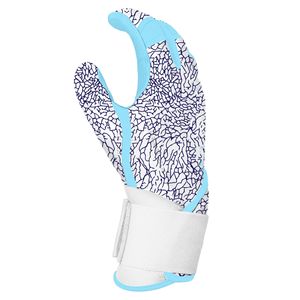 Gants de frappeur de baseball personnalisés en cuir à imprimé éléphant, pour gaucher, durables, écologiques, avec manchette longue et design à prise souple pour adulte - Product Image 4