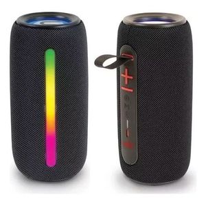 Altavoz Bluetooth portátil con luz LED RGB y sonido Hi-Fi, audio inalámbrico con USB, tarjeta SD para la mayoría de los teléfonos móviles - Product Image 1