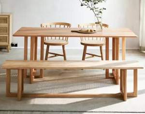 Banco Moderno Hecho de Madera de Teca Sólida con Mimbre de Ratán y Material de Alta Calidad para Uso en Interiores y Exteriores. - Product Image 3