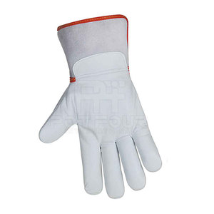 Guantes de cuero XL para hombre de alta calidad, nuevos guantes de trabajo de diseño personalizado con características impermeables y anticortes, venta al por mayor - Product Image 5