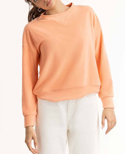 Fashion Winter Fall Round Neck Long Sleeve Tops Loose Comfortable <b>Women</b> Casual Pullover <b>sweatshirt</b> - Product Image 1