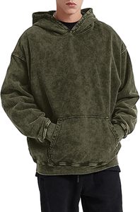 Sudadera con capucha con dobladillo en capas para hombre, Jersey de algodón, traje de invierno a la moda, estilo moderno de manga larga - Product Image 5