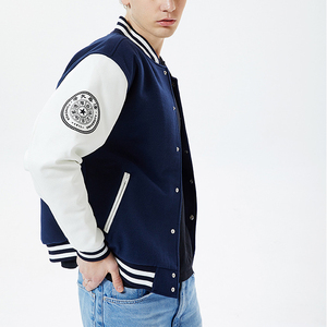 Custom Made <b>Men's</b> Heated Puffer <b>Jacket</b> Softshell Leather <b>Baseball</b> Letterman Varsity <b>Jackets</b> Pattern Decoration Wholesale Product - Product Image 2