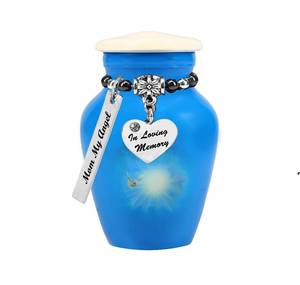 Mini urne Into the Light, option de charme d'amour, taille mini urne parfaite, urnes en aluminium pour les cendres humaines - Product Image 2