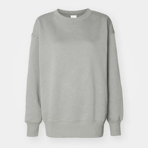 Sweat-shirt décontracté en molleton pour femme, automne-hiver, 380g, manches longues, streetwear, respirant, grande taille, 100% coton, Pakistan - Product Image 4