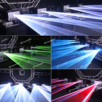 Proyector Láser RGBW de 40W, IP65 Impermeable, Escaneo de Alta Velocidad, con Control DMX512/ILDA para Eventos al Aire Libre, Iluminación de Escenarios y Conciertos
