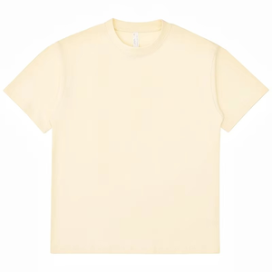 Haute qualité 300gsm personnalisé imprimé hommes poids lourd surdimensionné coton T-Shirt goutte épaule longue vierge avec motif de lettre - Product Image 3