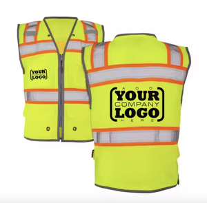 Suministro en línea del mercado Chaleco de seguridad de estilo más nuevo Chaleco de seguridad de trabajo con cinta reflectante de varios colores de buena calidad - Product Image 4