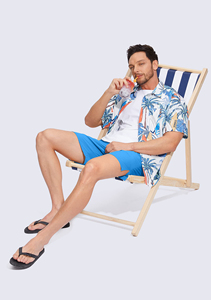 Short de bain d'été léger en polyester pour homme Séchage rapide Respirant Gym Athletic Compression Logo personnalisé Toile sublimée - Product Image 4