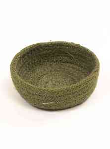 ราคาขายสูงชามปอกระเจารูปลักษณ์พรีเมี่ยมชามปอกระเจาที่ทันสมัยตะกร้าชามผลไม้ตะกร้าทอหญ้าทะเลการใช้งานในการขายส่งราคาถูกขั้นต่ําขั้นต่ํา - Product Image 3