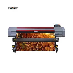 VIGOJET 1.8m 6ft grande formato dual i3200 digitale stampante a sublimazione tessuto a getto d'inchiostro per la stampa di t-shirt