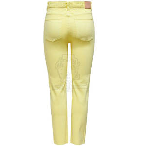 Service OEM disponible, pantalon en jean à taille droite et taille ajustable pour femmes, pantalon en jean pour femmes à taille haute - Product Image 4