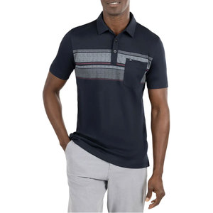 Prix Compétitif, Conception Personnalisée, Tissu Écologique en Spandex/Coton pour Chemises, Vente en Gros, Coupe Slim pour Hommes, Idéal pour le Golf - Product Image 1