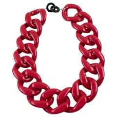 Lujoso collar de cuentas de resina de moda hermoso pulido de la mejor calidad personalizado hecho a mano para mujeres de la India. - Product Image 1